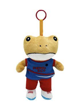 跨境新款sapo concho bad bunny毛绒玩具青蛙挂件娃娃毛绒玩偶