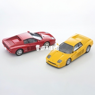 现货TOMY TLV Ferrari法拉利 F512 M 1/64合金汽车模型 红 多美卡