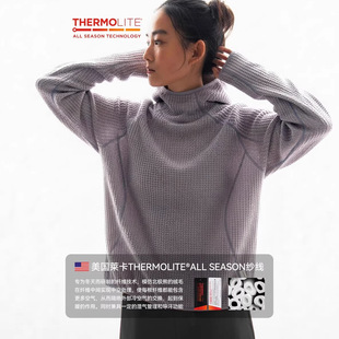 捷展男装|Thermolite®空气绒连帽卫衣25秋冬季轻量保暖连帽卫衣