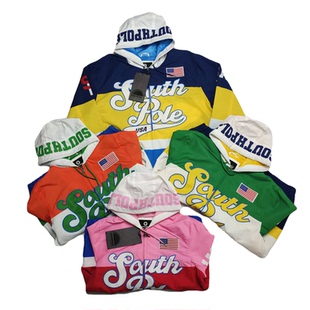 美版 男女同款 嘻哈街头hiphop街舞滑板美潮梭织春秋复古美式外套