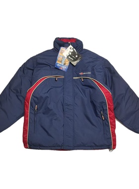 美版 复古90s街头hiphop 美式说唱og嘻哈老学校 双面穿 羽绒服