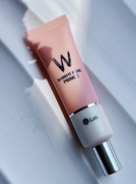 wlab粉色妆前乳女w.lab隔离素颜霜wleb隐形毛孔wlad遮瑕保湿walb