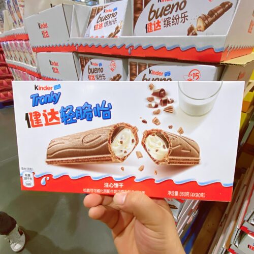 健达Kinder轻脆怡90g*4盒注心