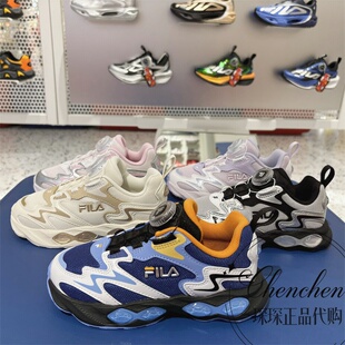 FILA斐乐童鞋2026春款男女小童闪灯宝石鞋 K14B611605 K14G611605