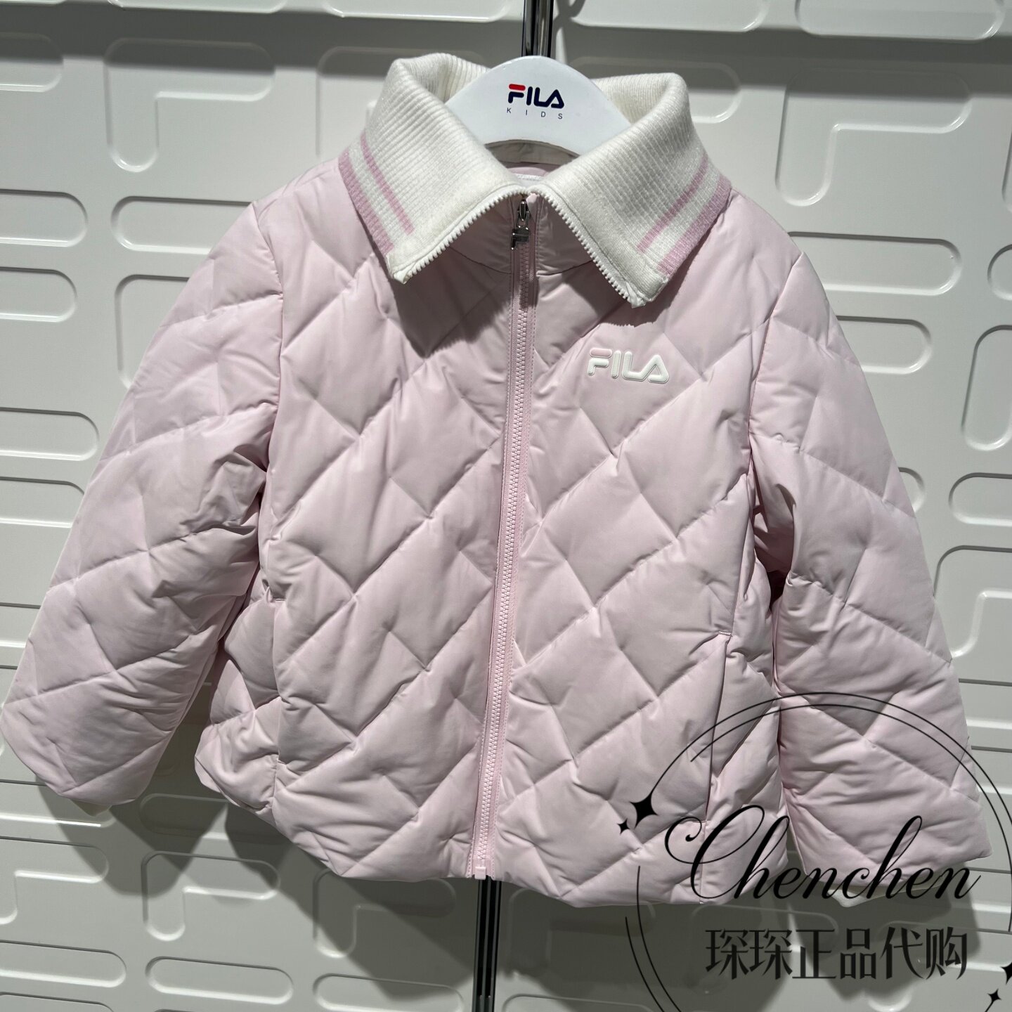 斐乐女小童休闲运动轻薄羽绒服