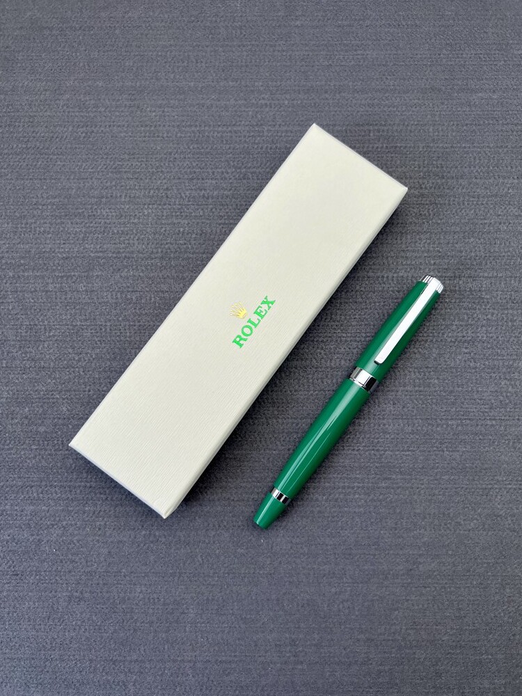 TIEJIE 올메탈 볼펜 RLX 맞춤형 TOP 레벨 시그니처 펜 블랙 워터 리필 남성용 비즈니스 젤 펜