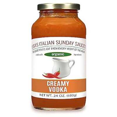 Lisa's Italian Sunday Sauces， Pasta Sauce Creamy Vodka， 2