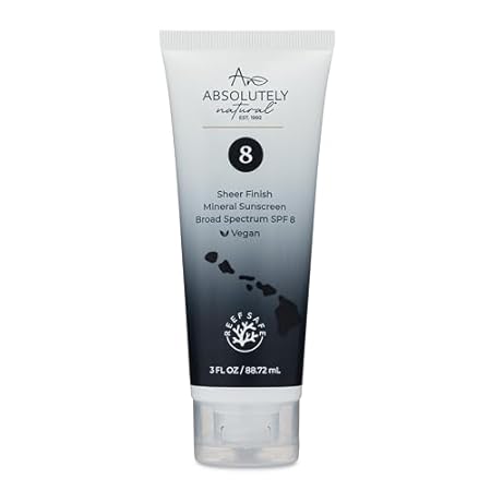 SPF 8 Mineral Sunscreen - Water Resistant Moisturzing Lot