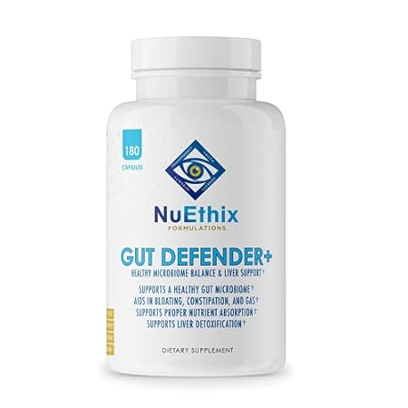 NuEthix Formulations Gut Defender+ Microbiome Balance Die