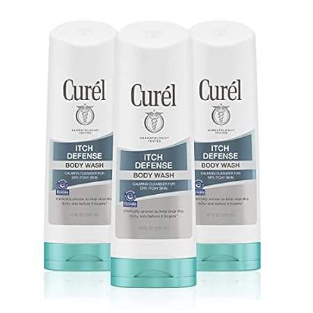 Curel Itch Defense Calming Body Wash， Soap-free Gentle Fo