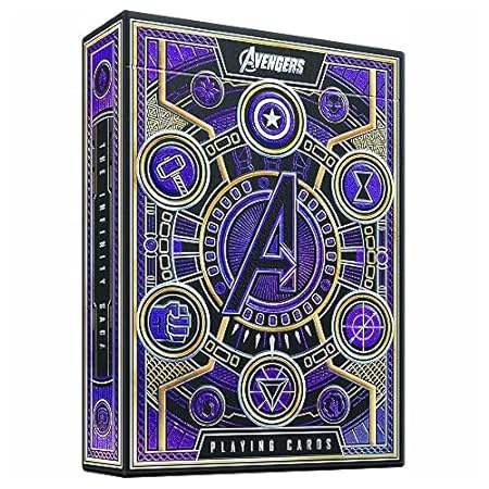 theory11 Avengers Purple Edition Premium Playing Cards -