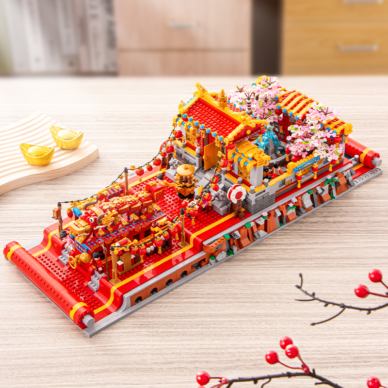 俐智loz小颗粒积木新春