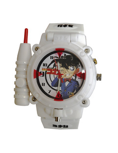 石英儿童柯南电子夜光麻醉针可发射玩具男孩女孩小学生手表潮流