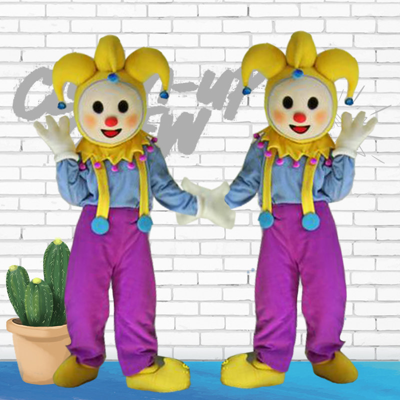 小丑卡通人偶服装成人穿戴动漫衣服行走舞台派对头套公仔套装道具