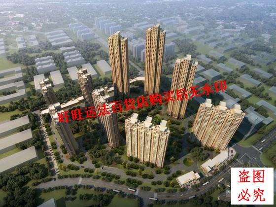 45层纯剪力墙结构高层住宅楼结构施工cad图纸结构设计dwg图