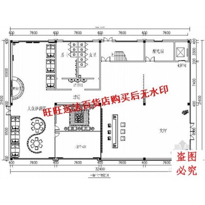 全资控股照明公司现代办公楼装修施工cad图纸（含效果）