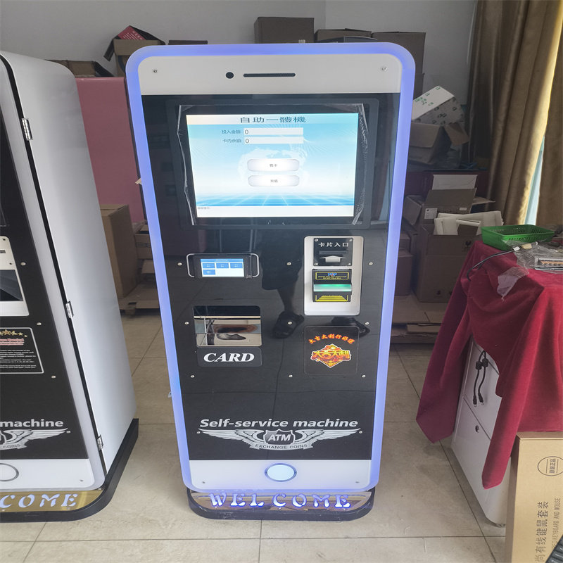 专业自助售卡充值一体机稳定智能结实好用便宜会员刷卡消费积分