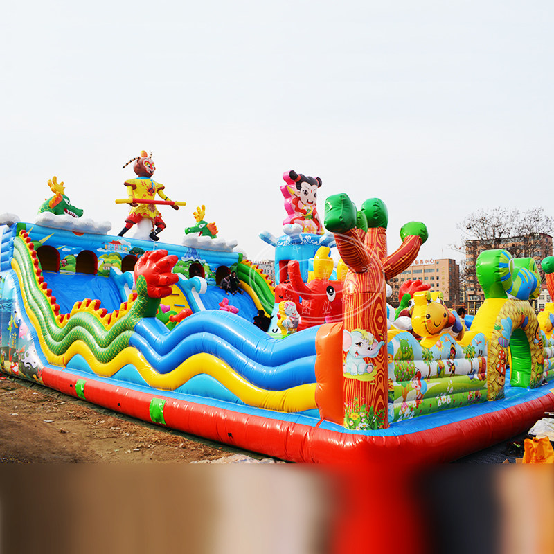 新款充气城堡气模游艺玩具公园商场广场摆摊引流游乐设备厂家直销