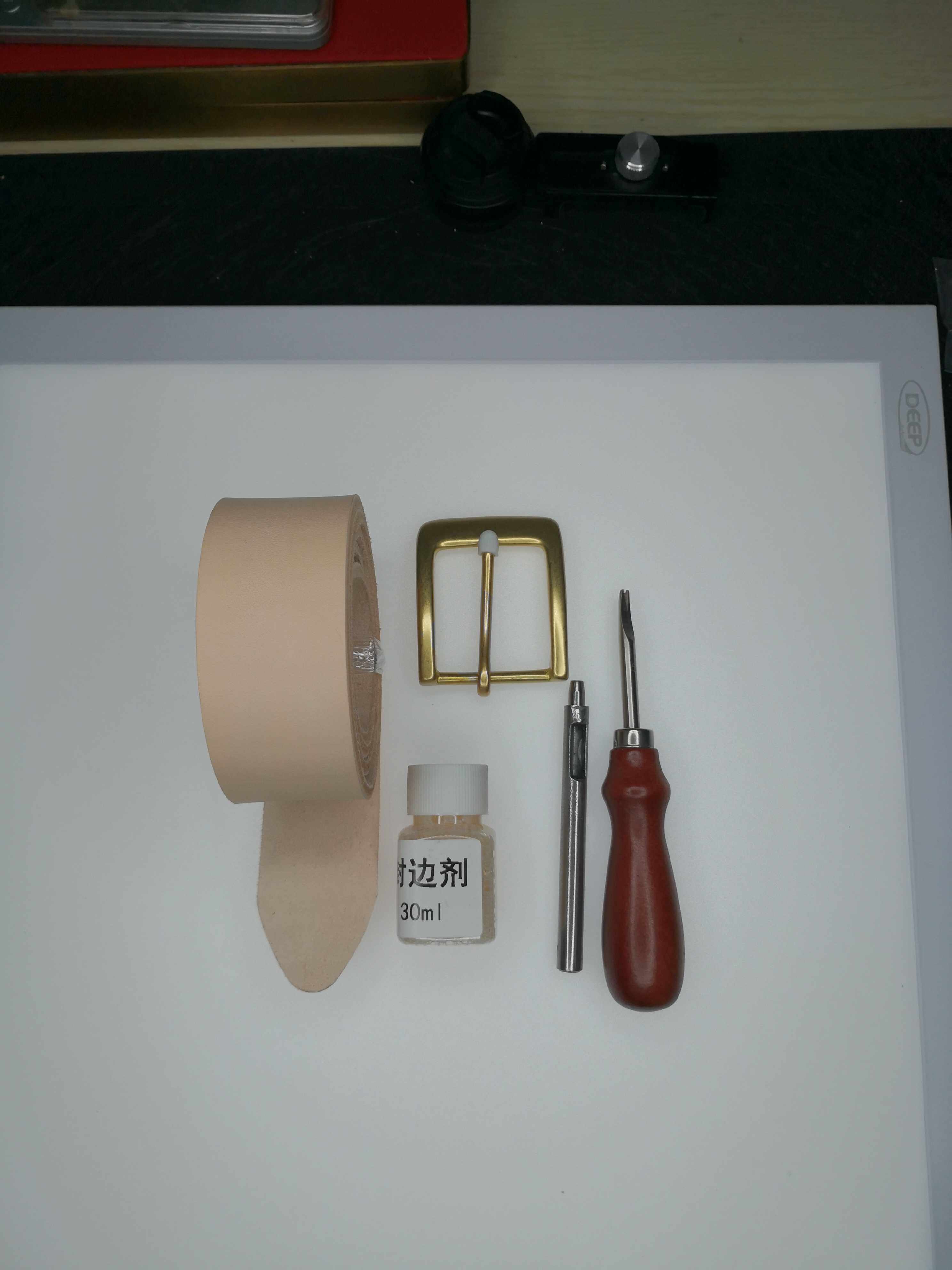 皮带材料包套装手工男父朋友