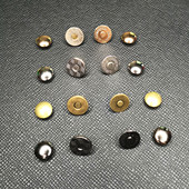 铆钉磁扣 吸扣磁铁撞钉暗扣 18mm DIY手工皮具箱包五金配件