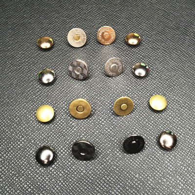 铆钉磁扣 DIY手工皮具箱包五金配件 吸扣磁铁撞钉暗扣 12 14 18mm