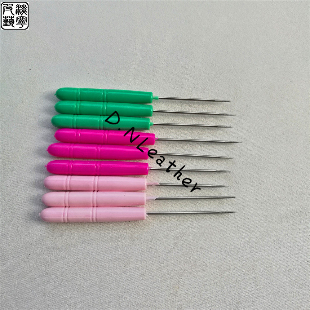 塑料胶柄锥子 手工diy皮具工具手缝扩孔打钻眼真皮革修鞋针千枚通