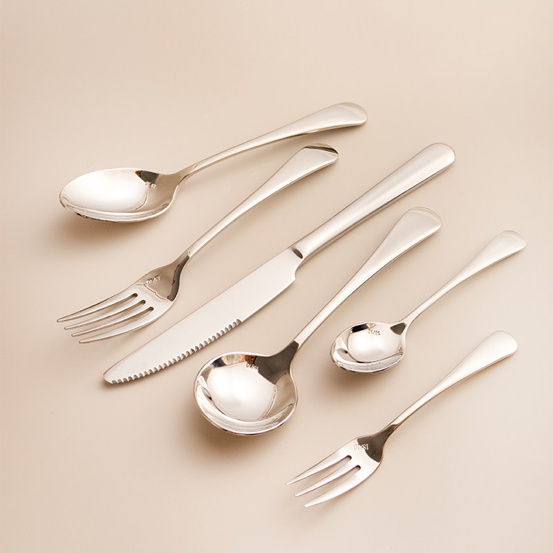 不锈钢304刀叉勺西餐餐具刀叉套装商用酒店餐桌餐具甜品勺叉全套,餐饮具,西餐餐具套装,淘宝优惠券,粉丝福利购,淘宝优惠卷