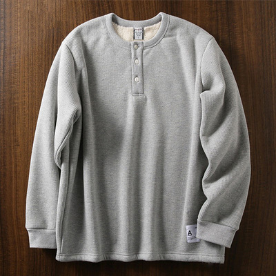 特大码30斤美式亨利领卫衣