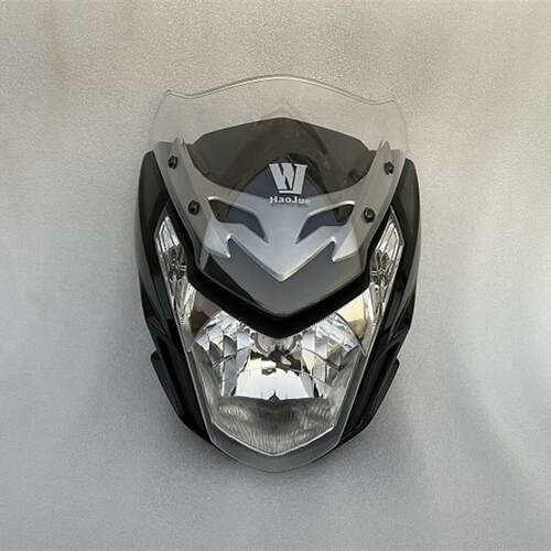 适用于豪 DK机车配件 DK/HJ150-30A /150S大灯总成 导流罩 灯罩