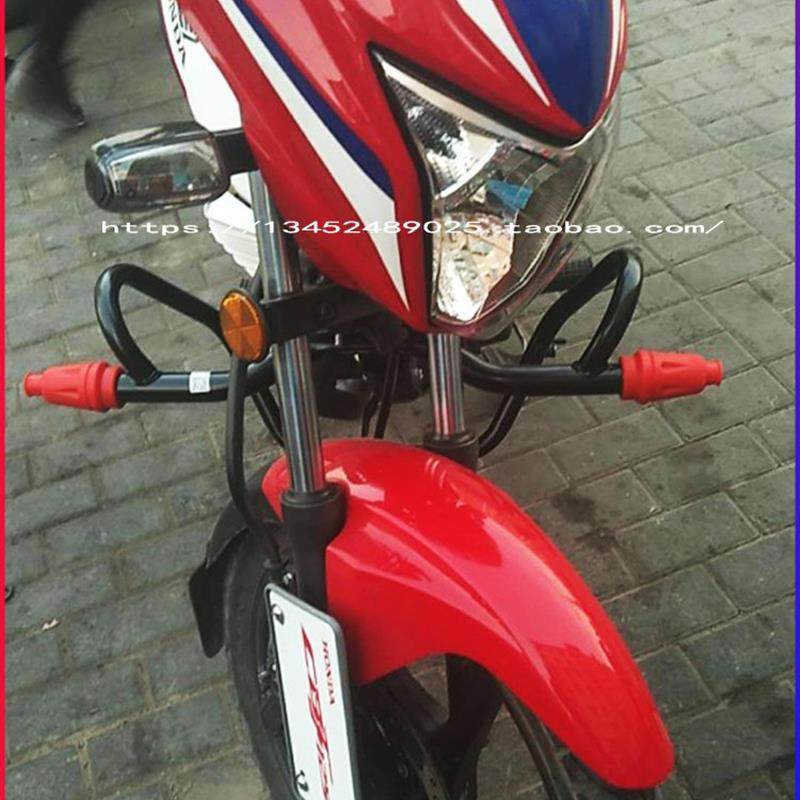 适用新大洲本田摩托SDH125-60小战鹰CBF125R保险杠CBF150R防摔杠