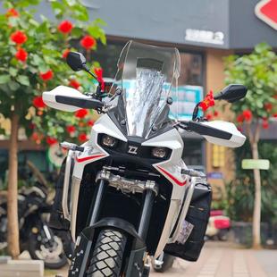 天飞仕适用于凯越800X拉力风挡改装前风挡加高护胸板挡雨板配件