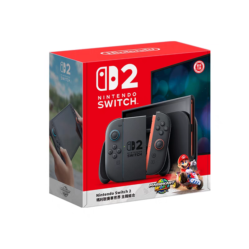 Switch2代主机NS2游戏港版全新  国际版多种语言  包含捆绑游戏