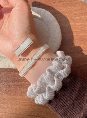 一眼贵货~波光粼粼的日系质感高级感手工串珠米珠戒指手链设计感