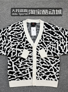 耐克NIKEJordan男子春季运动休闲透气潮流针织线衫长袖DV7574-030