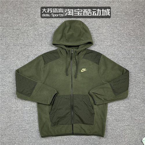 耐克运动休闲男子连帽保暖外套