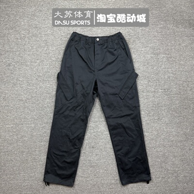 NIKE/耐克 Jordan 男子刺绣多口袋机能直筒休闲工装裤 FB7306-010