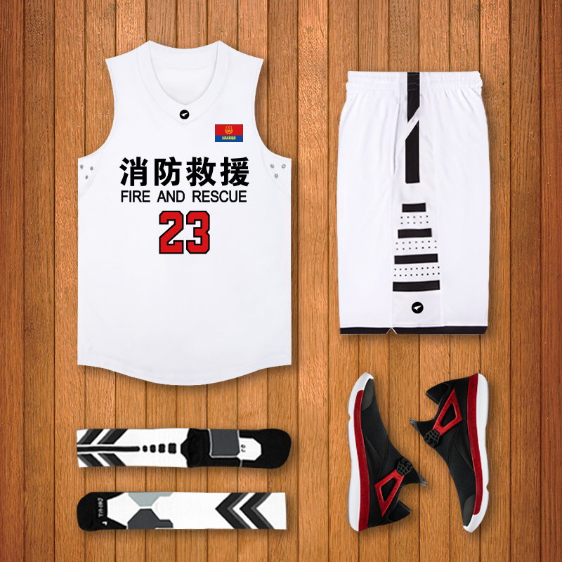 高端篮球服定制比赛队服球衣美式