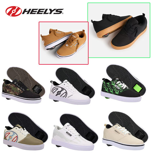 HEELYS龙帆布男童暴走鞋