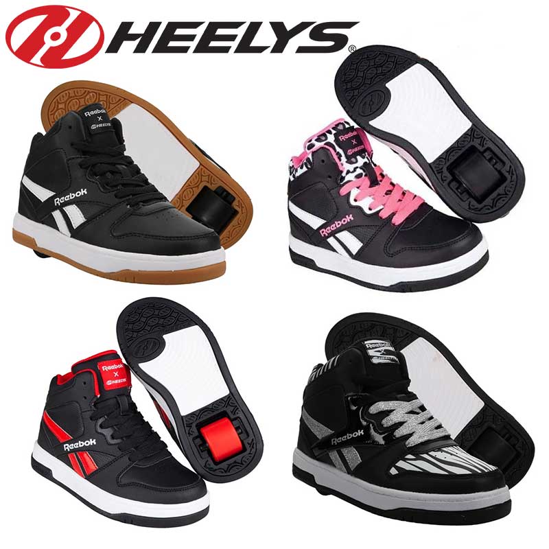 美国新款超轻高帮HEELYS女款成人学生双用女童轮滑男童四季暴走鞋