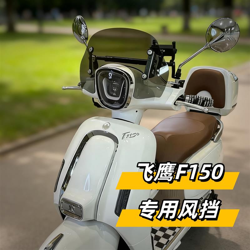 天飞仕适用于飞鹰F150专用风挡防风护胸前挡风玻璃改装风挡配件图片
