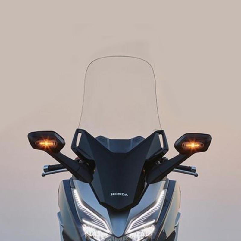适用于本田Forza佛沙300NSS350前挡风玻璃挡风板改装风挡PC加高