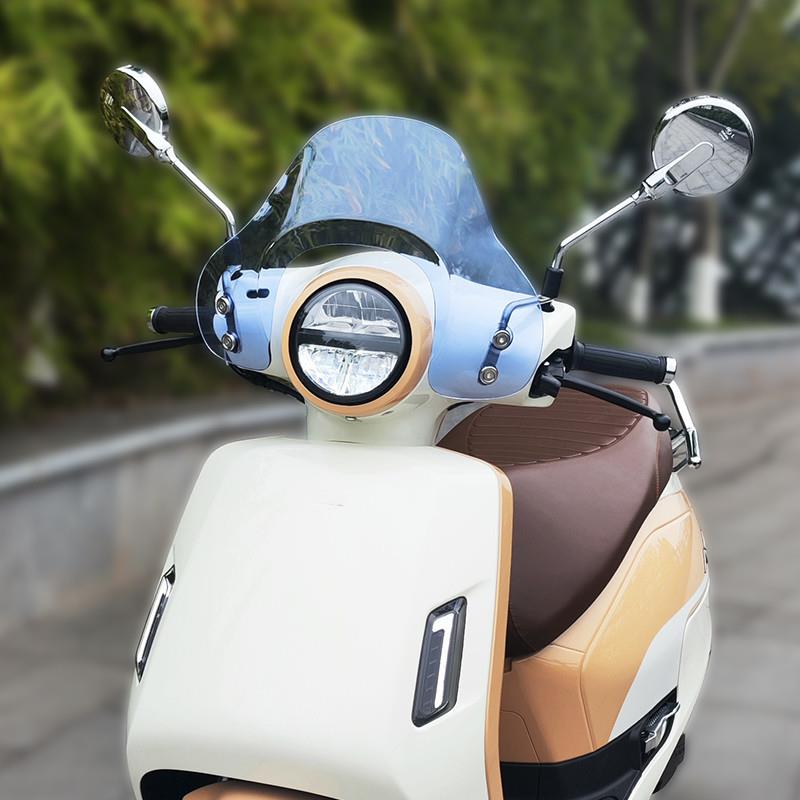 天飞仕适用本田25款ns125la风挡改装ns125la竞技挡风复古配件前挡