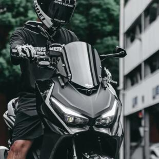 适用光阳KRV180改装风挡运动风挡竞技挡风进口玻璃小挡风前风挡