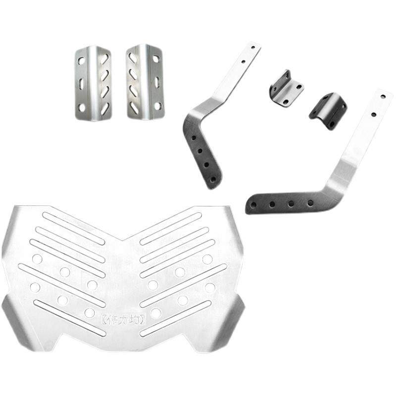 某玛电动极影X210极客MIX货架不锈钢加厚尾箱支架原车无损改装