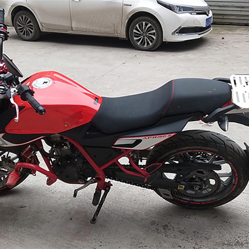 适用阿普利亚咖啡CAFE150-2APR125-2F货架电喷版尾箱架加厚支架