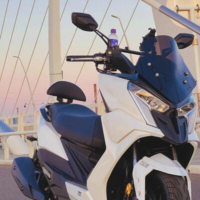 适用于光阳RKS150改装后靠背RacingX150靠背光阳摩托车改装配件