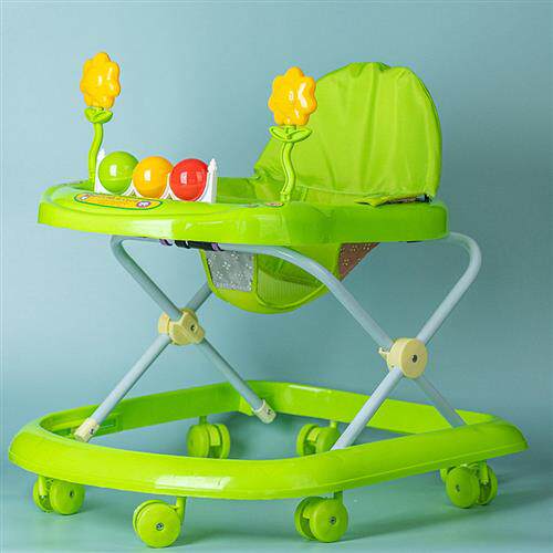 学步车婴儿防o型腿多功能防侧翻起可折叠518个月宝宝助一件代发