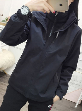 稻草人户外冲锋衣女秋冬季登山服防风防水加绒加厚夹克风衣外套男