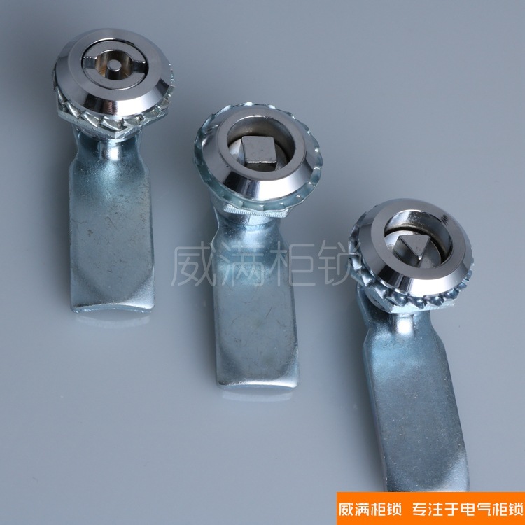 威满柜锁 MS705-1-2三角锁芯圆柱锁 垃圾果皮箱锁 配电铁皮柜门锁