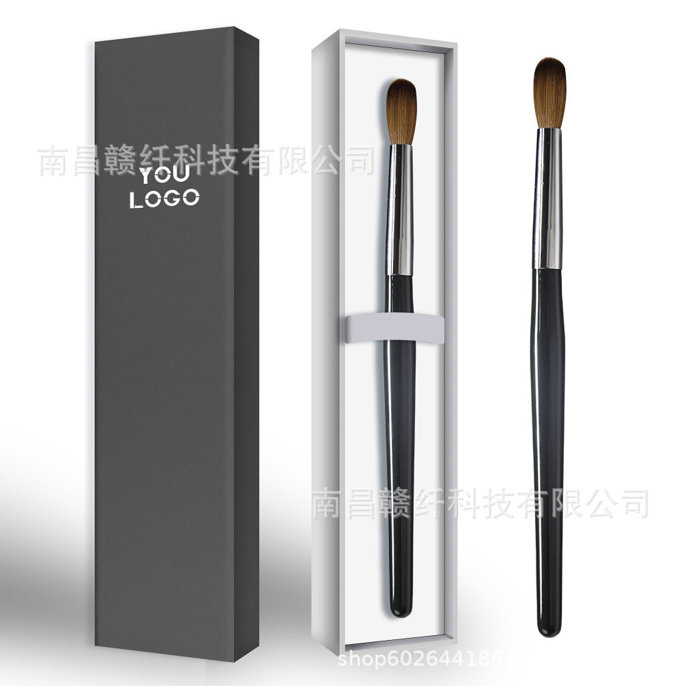 厂家直销跨境电商貂毛笔刷黑杆热卖品雕花笔美甲水晶笔美甲工具